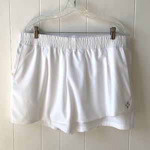 NWT JOFIT Tennis Athletic Cascade White Skort XXL